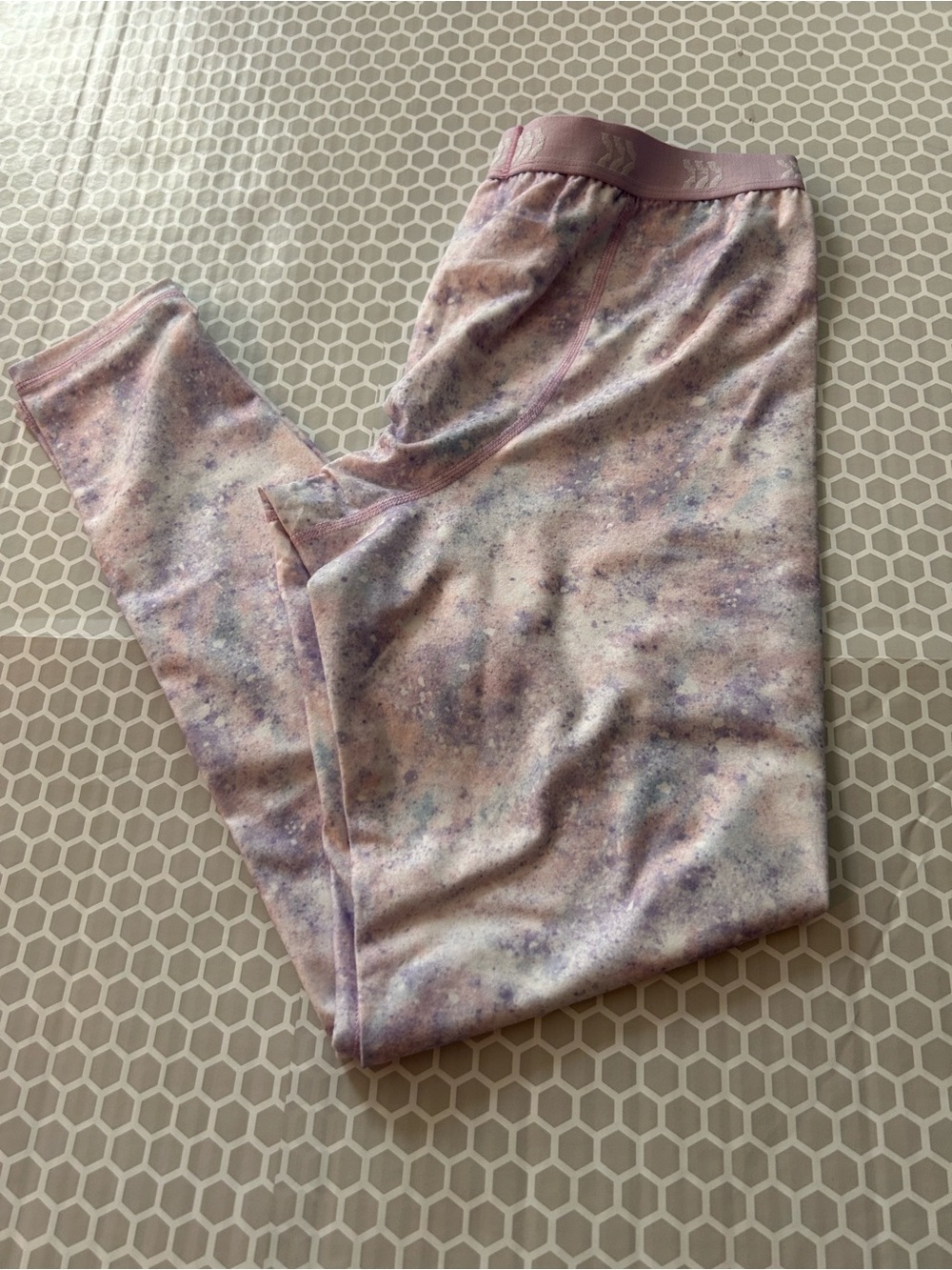 all in motion Girls Lavender Speckle Active Pajama Set. Size XL (14) - Picture 4 of 7